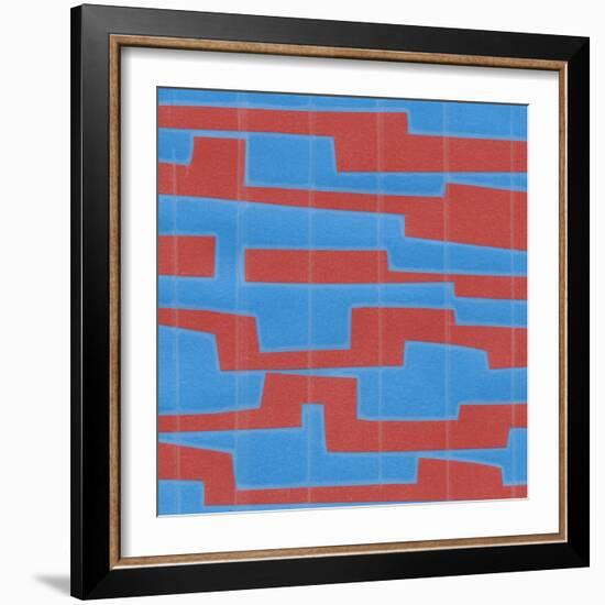 Modern Circuit VIII-Charles McMullen-Framed Art Print