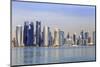 Modern City Skyline of West Bay, Qatar-Eleanor Scriven-Mounted Photographic Print