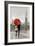 Modern Couple in New York-Ruane Manning-Framed Art Print