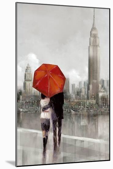Modern Couple in New York-Ruane Manning-Mounted Art Print