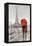 Modern Couple in Paris-Ruane Manning-Framed Stretched Canvas