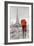 Modern Couple in Paris-Ruane Manning-Framed Art Print
