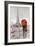 Modern Couple in Paris-Ruane Manning-Framed Art Print