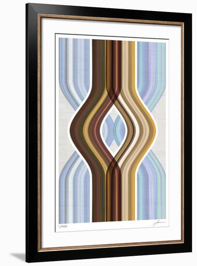 Modern Dancers 1-James Burghardt-Framed Giclee Print