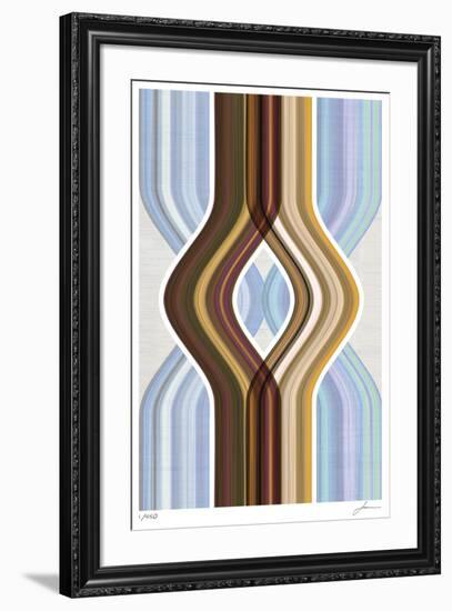 Modern Dancers 1-James Burghardt-Framed Giclee Print