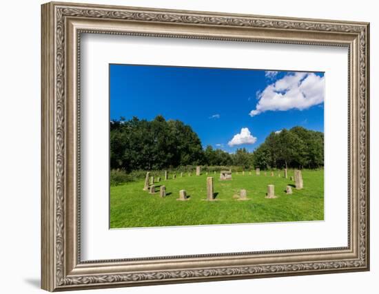 Modern Day Stone Circle, Thwaite Mill, Leeds City Centre, Leeds, Yorkshire, England, United Kingdom-Bill Ward-Framed Photographic Print