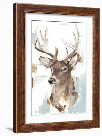 Modern Deer Mount II-Ethan Harper-Framed Art Print