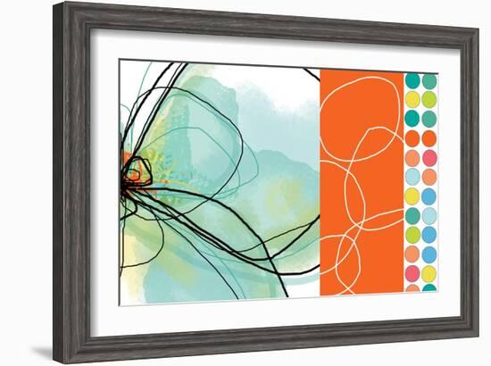 Modern Dot One-Jan Weiss-Framed Art Print