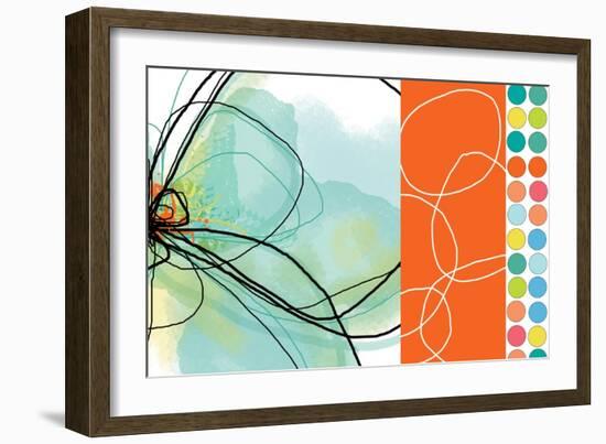 Modern Dot One-Jan Weiss-Framed Art Print