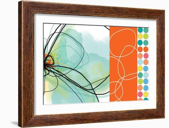 Modern Dot One-Jan Weiss-Framed Art Print