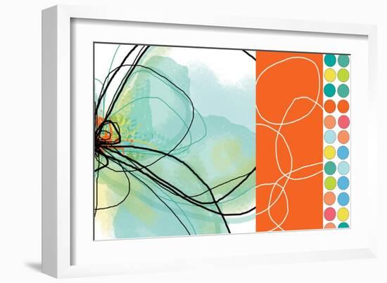 Modern Dot One-Jan Weiss-Framed Art Print