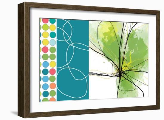 Modern Dot Two-Jan Weiss-Framed Art Print