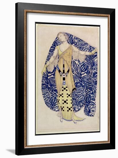 Modern Dress, Dione, 1910-Leon Bakst-Framed Giclee Print