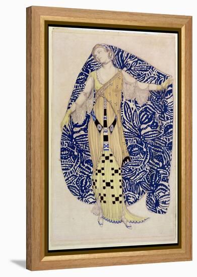 Modern Dress, Dione, 1910-Leon Bakst-Framed Premier Image Canvas