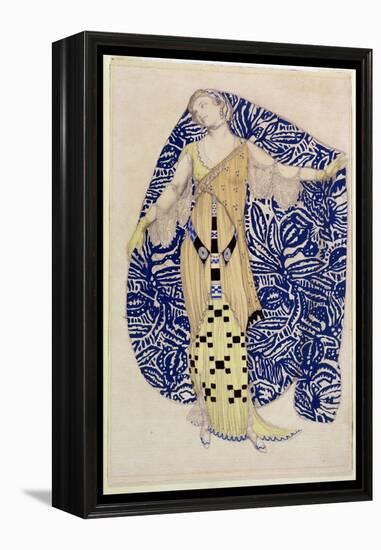 Modern Dress, Dione, 1910-Leon Bakst-Framed Premier Image Canvas