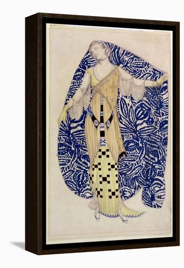 Modern Dress, Dione, 1910-Leon Bakst-Framed Premier Image Canvas