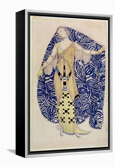 Modern Dress, Dione, 1910-Leon Bakst-Framed Premier Image Canvas