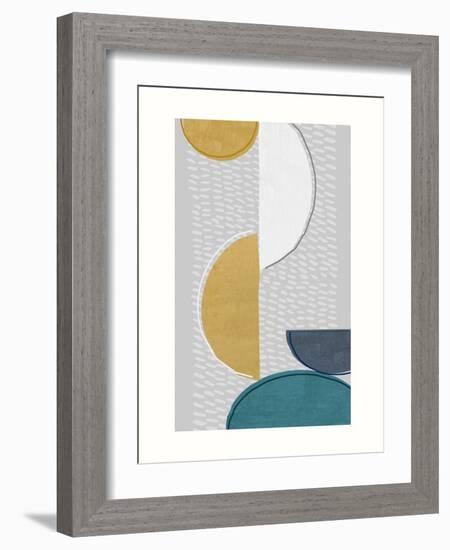 Modern Ellipse 1-Evangeline Taylor-Framed Art Print