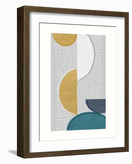 Modern Ellipse 1-Evangeline Taylor-Framed Art Print