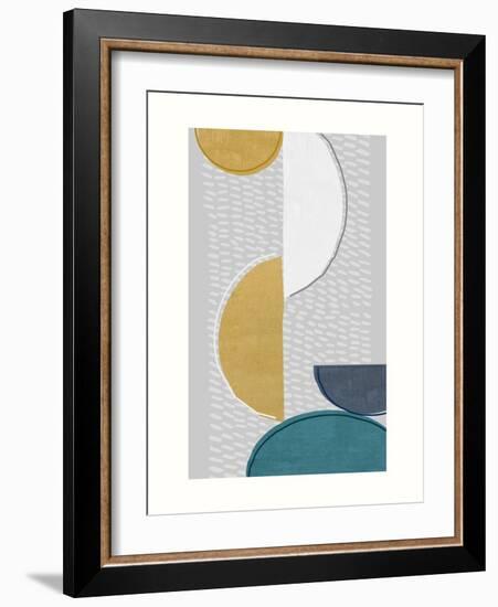 Modern Ellipse 1-Evangeline Taylor-Framed Art Print