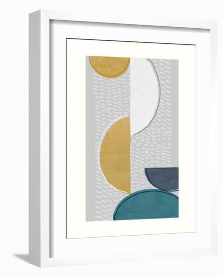 Modern Ellipse 1-Evangeline Taylor-Framed Art Print