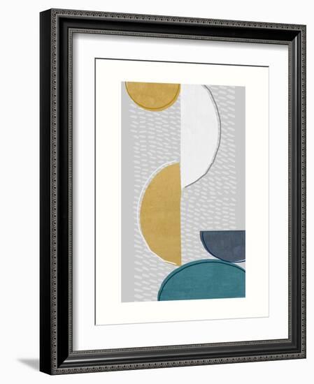 Modern Ellipse 1-Evangeline Taylor-Framed Art Print