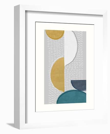 Modern Ellipse 1-Evangeline Taylor-Framed Art Print