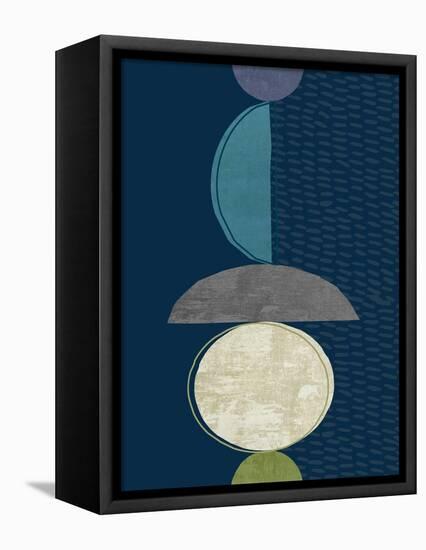 Modern Ellipse 2-Evangeline Taylor-Framed Stretched Canvas