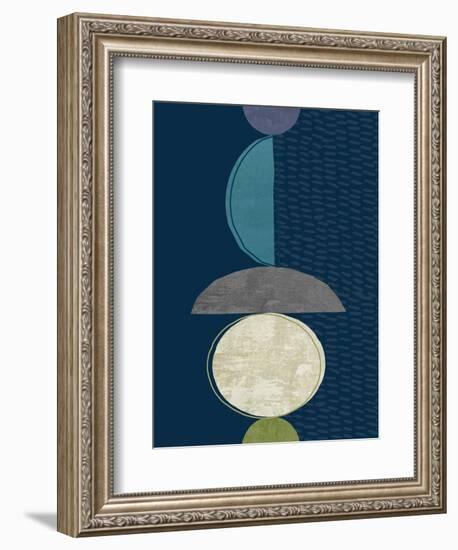 Modern Ellipse 2-Evangeline Taylor-Framed Art Print