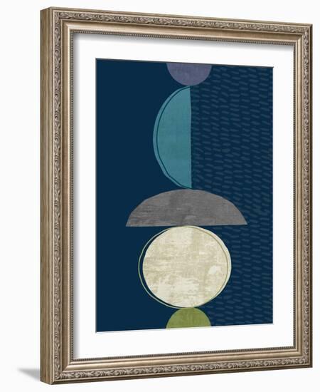 Modern Ellipse 2-Evangeline Taylor-Framed Art Print