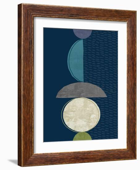 Modern Ellipse 2-Evangeline Taylor-Framed Art Print