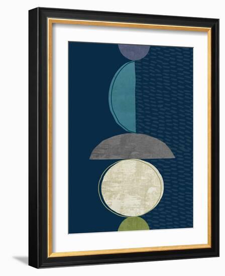 Modern Ellipse 2-Evangeline Taylor-Framed Art Print