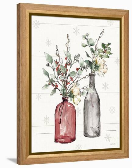 Modern Farmhouse II Christmas Dark-Anne Tavoletti-Framed Stretched Canvas