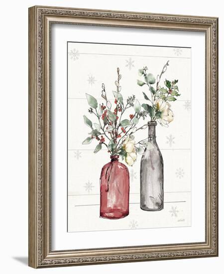 Modern Farmhouse II Christmas Dark-Anne Tavoletti-Framed Art Print