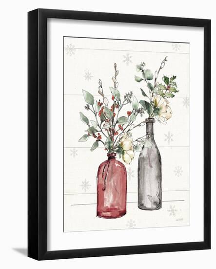 Modern Farmhouse II Christmas Dark-Anne Tavoletti-Framed Art Print