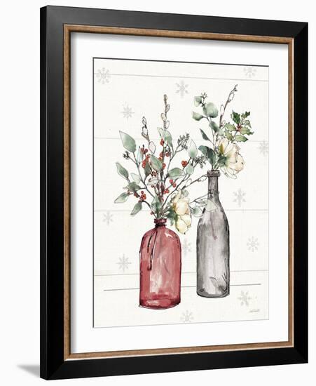 Modern Farmhouse II Christmas Dark-Anne Tavoletti-Framed Art Print