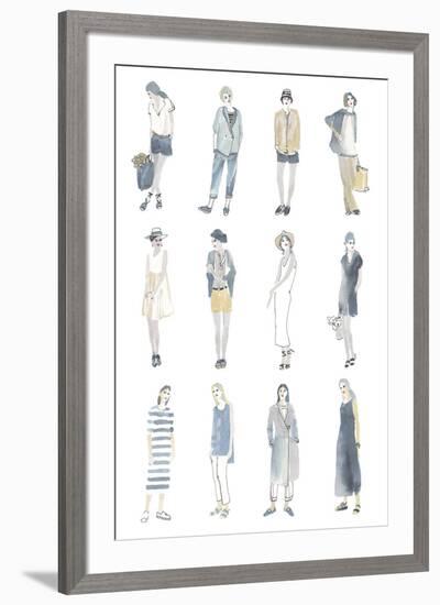 Modern Fashion-Sandra Jacobs-Framed Giclee Print