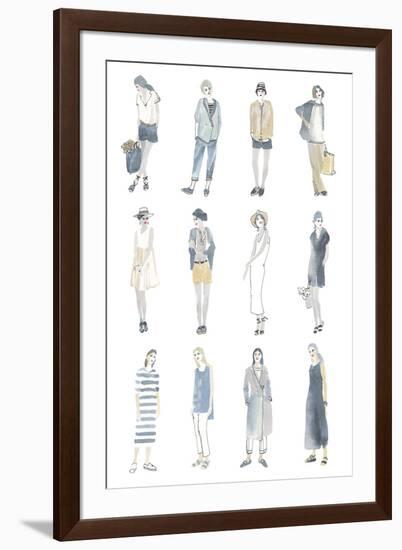 Modern Fashion-Sandra Jacobs-Framed Giclee Print