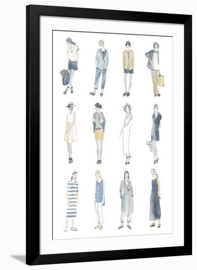 Modern Fashion-Sandra Jacobs-Framed Giclee Print