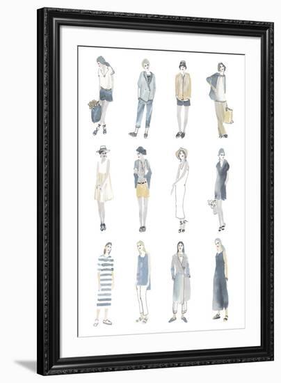 Modern Fashion-Sandra Jacobs-Framed Giclee Print