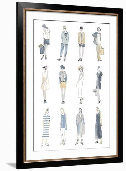 Modern Fashion-Sandra Jacobs-Framed Giclee Print