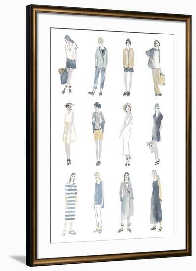 Modern Fashion-Sandra Jacobs-Framed Giclee Print