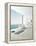 Modern Floor Bathtub Against Huge Window with Seascape View-PlusONE-Framed Premier Image Canvas