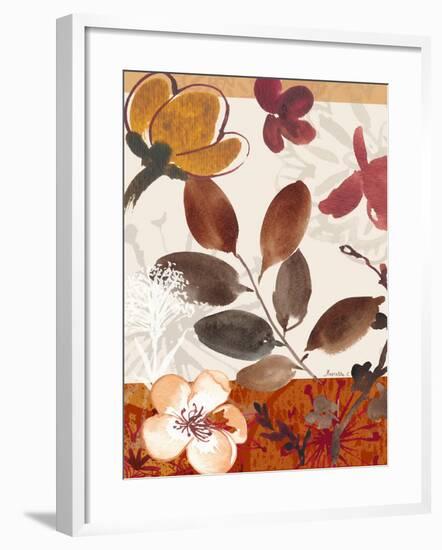 Modern Flowers I-Marietta Cohen-Framed Art Print