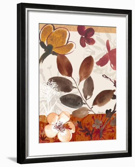 Modern Flowers I-Marietta Cohen-Framed Art Print