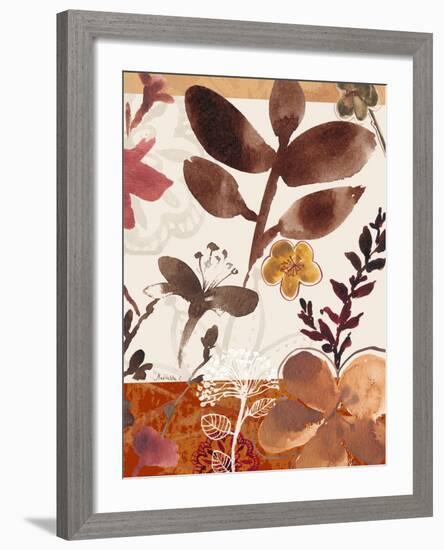 Modern Flowers II-Marietta Cohen-Framed Art Print