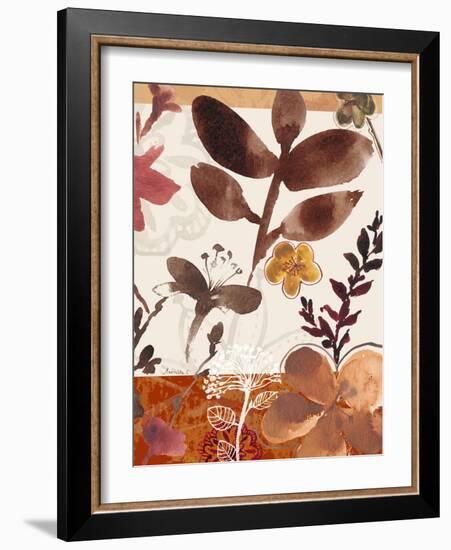 Modern Flowers II-Marietta Cohen-Framed Art Print