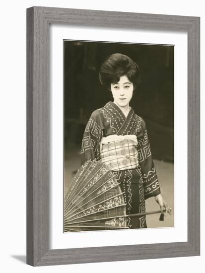 Modern Geisha-null-Framed Art Print