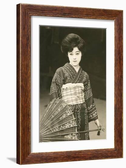 Modern Geisha-null-Framed Art Print