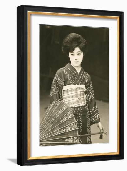 Modern Geisha-null-Framed Art Print